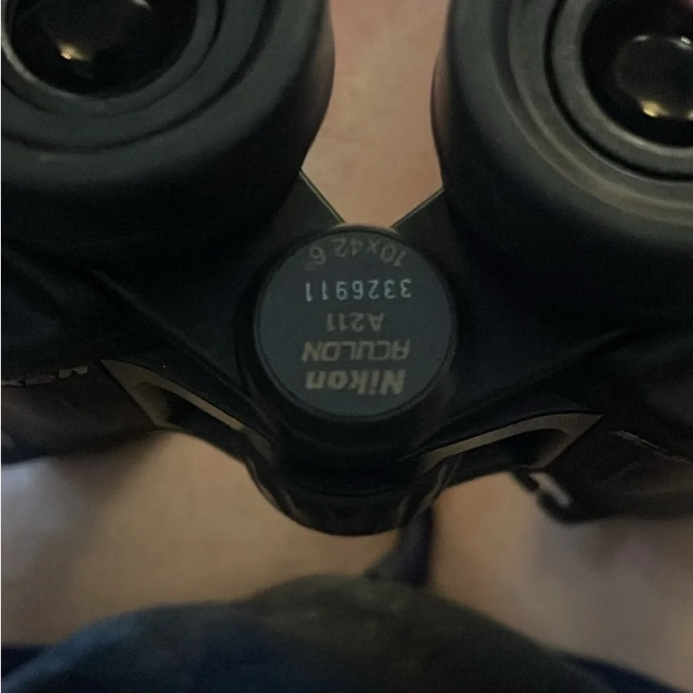 Nikon Aculon Black and Gold Binoculars